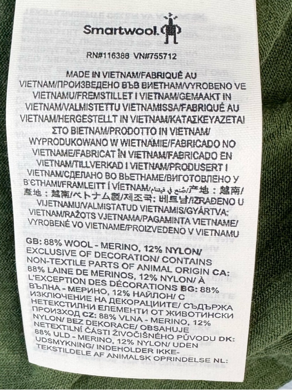 Smartwool Men's Classic Thermal Merino Base Layer Crew Neck Outdoors Size XL - Picture 9 of 9
